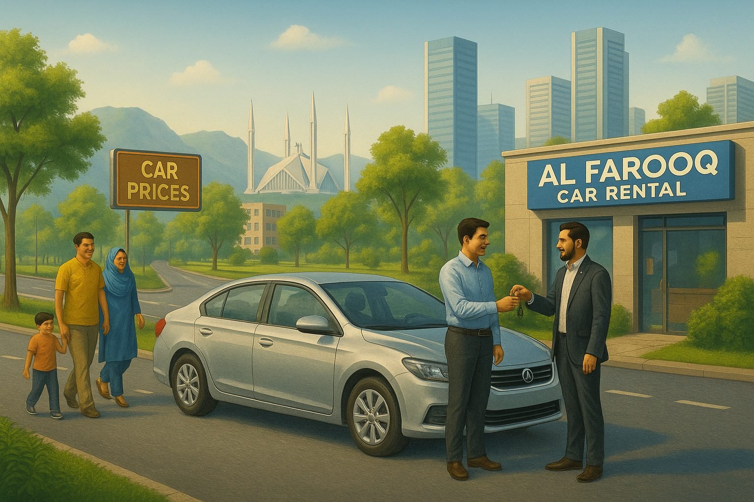 Car Prices Increasing? Rent a Car in Islamabad | Al Farooq