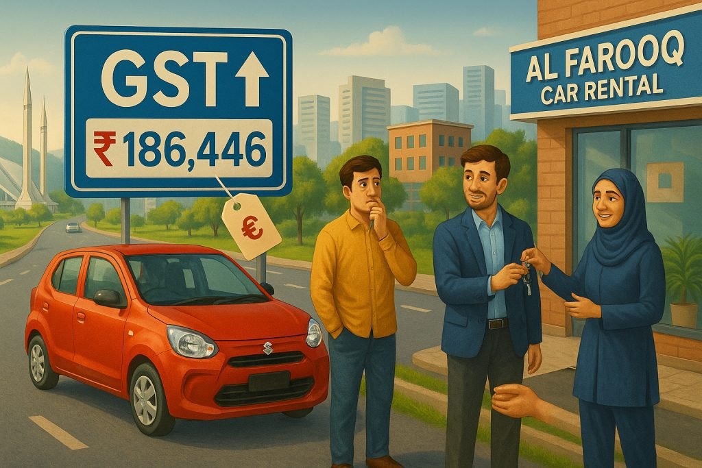 GST Hike May Raise Suzuki Alto Price by Rs. 186,446: What It Means for Car Renters in Islamabad and Rawalpindi