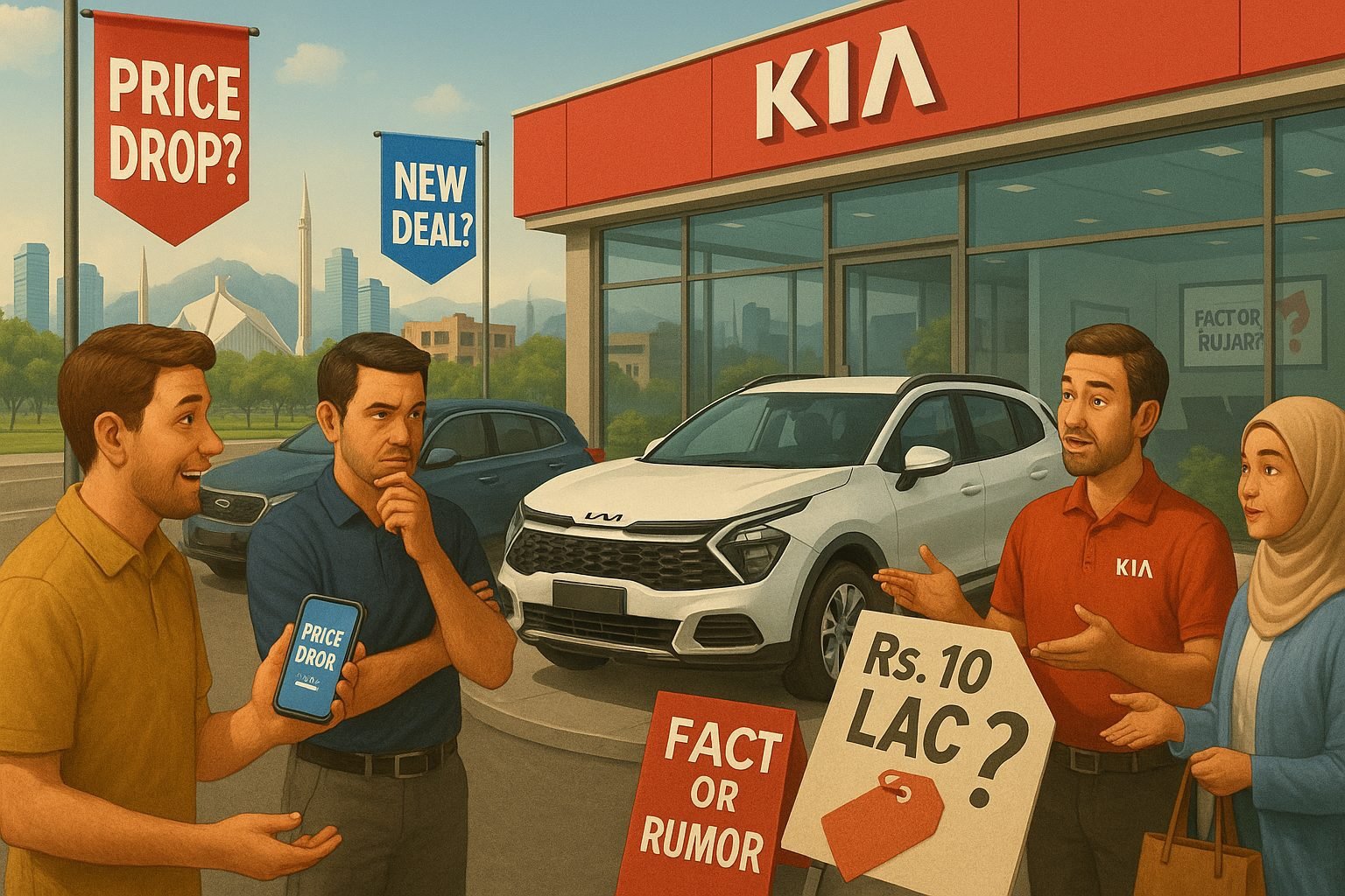 Kia Sportage L Price Cut Rumor 2025 | Al Farooq Rent a Car