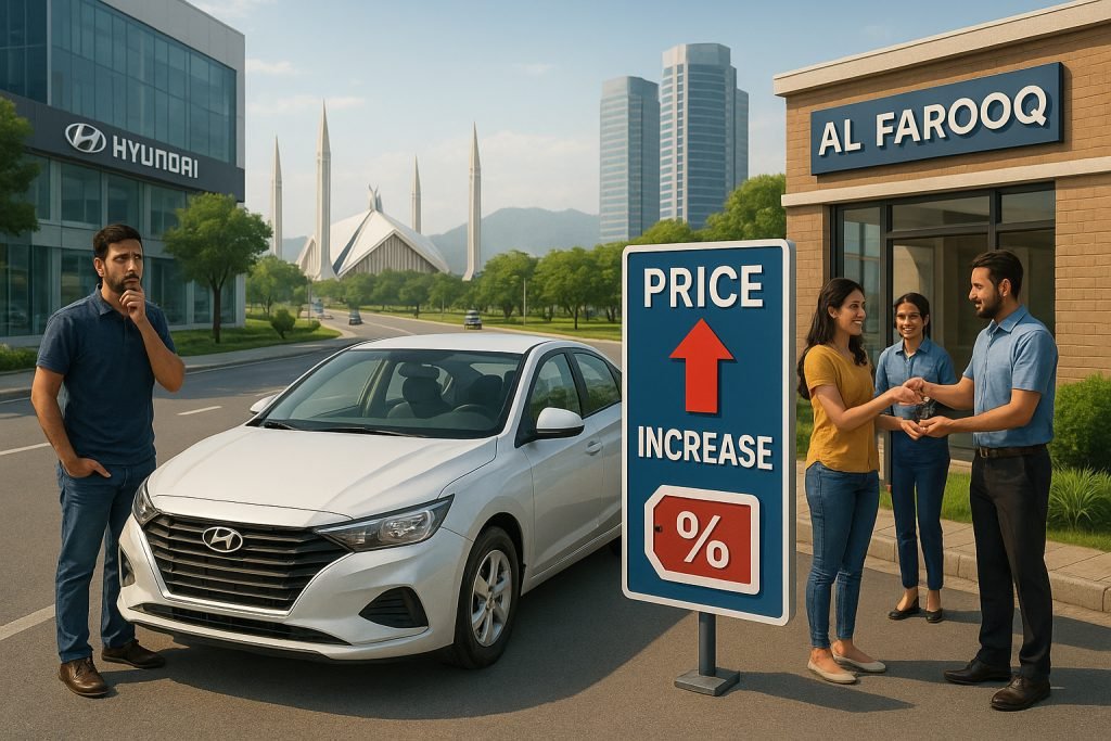 Hyundai Car Prices Increase – What It Means for Rent a Car in Islamabad