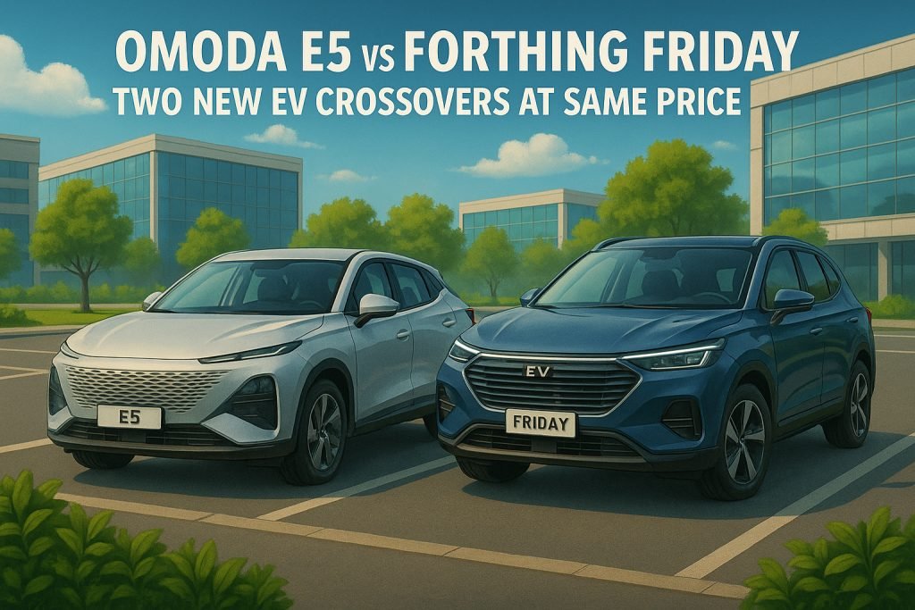 Omoda E5 vs Forthing Friday – Two New EV Crossovers at Same Price [Updated August 2025]