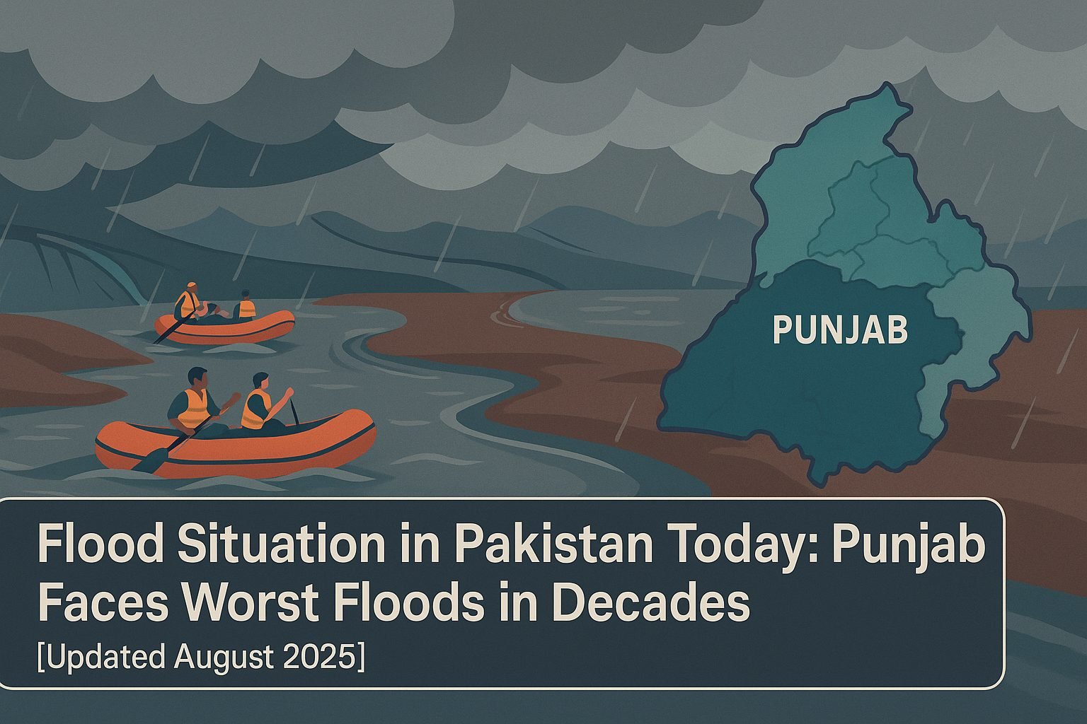 NDMA reports over 1.46m affected in Punjab’s worst floods in 40 years. Get the latest daily flood report, Chenab River update, and how citizens in Islamabad & Rawalpindi can cope.