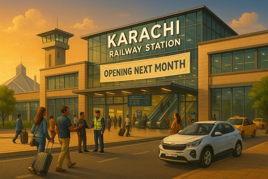 Karachi’s historic railway station gets a high-tech makeover. Reopening Aug 2025 with modern facilities, better travel & seamless rent a car options.