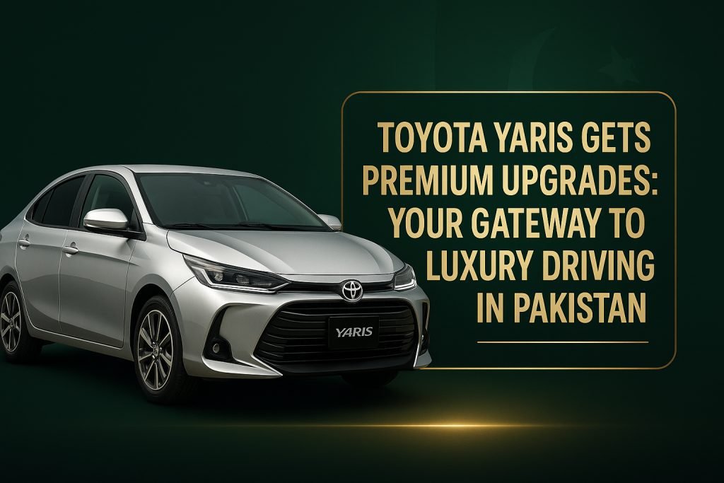 Discover Toyota Yaris premium upgrades in Pakistan with limited-time pricing at Rs. 4,835,000. Explore alloy wheels, enhanced infotainment & rental options in Islamabad, Rawalpindi & beyond with Al Farooq Rent a Car.