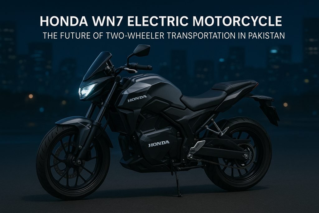 Honda launches WN7, its first electric motorcycle with 130km range, fast charging, and performance rivaling 600cc bikes. Complete specs, pricing, and Pakistan market analysis.
