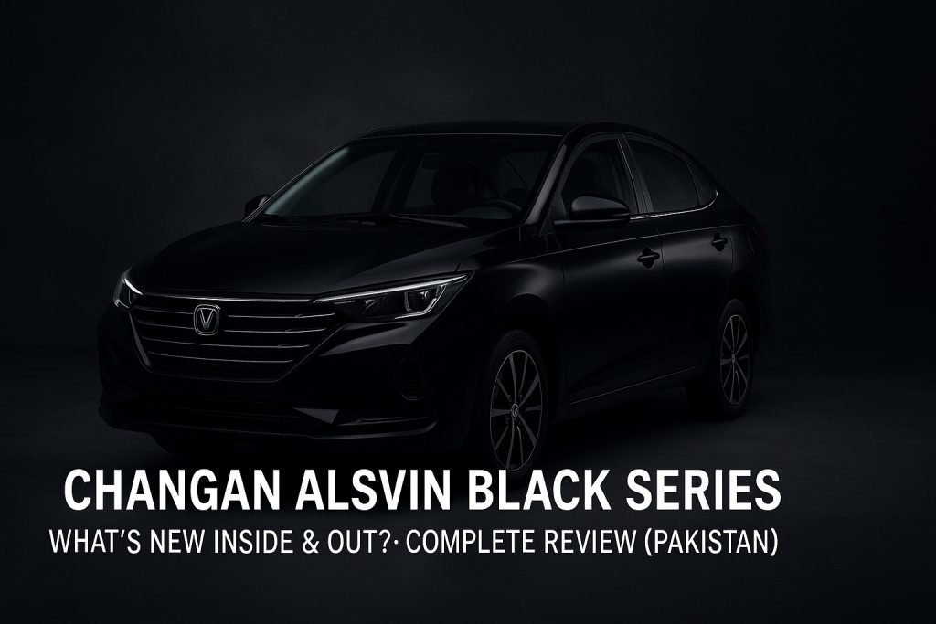 Discover the new Changan Alsvin Black Series with exclusive black interior, advanced tech, and competitive pricing starting at Rs. 4,039,000. Available for rent in Islamabad & Rawalpindi.