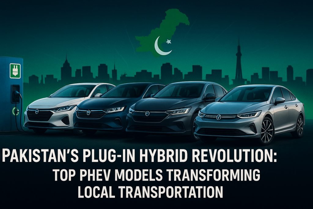 Discover Pakistan's leading plug-in hybrid vehicles including MG HS PHEV, Haval H6 PHEV & BYD Shark 6 PHEV. Complete guide to PHEVs in Islamabad & Rawalpindi with prices, specs & rental options.