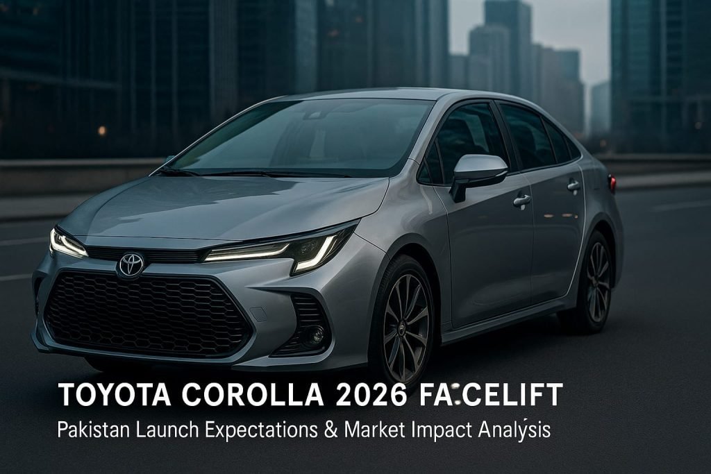 Toyota Corolla facelift Pakistan, Corolla 2026 Pakistan launch, Toyota IMC Pakistan updates, Corolla Allion Pakistan