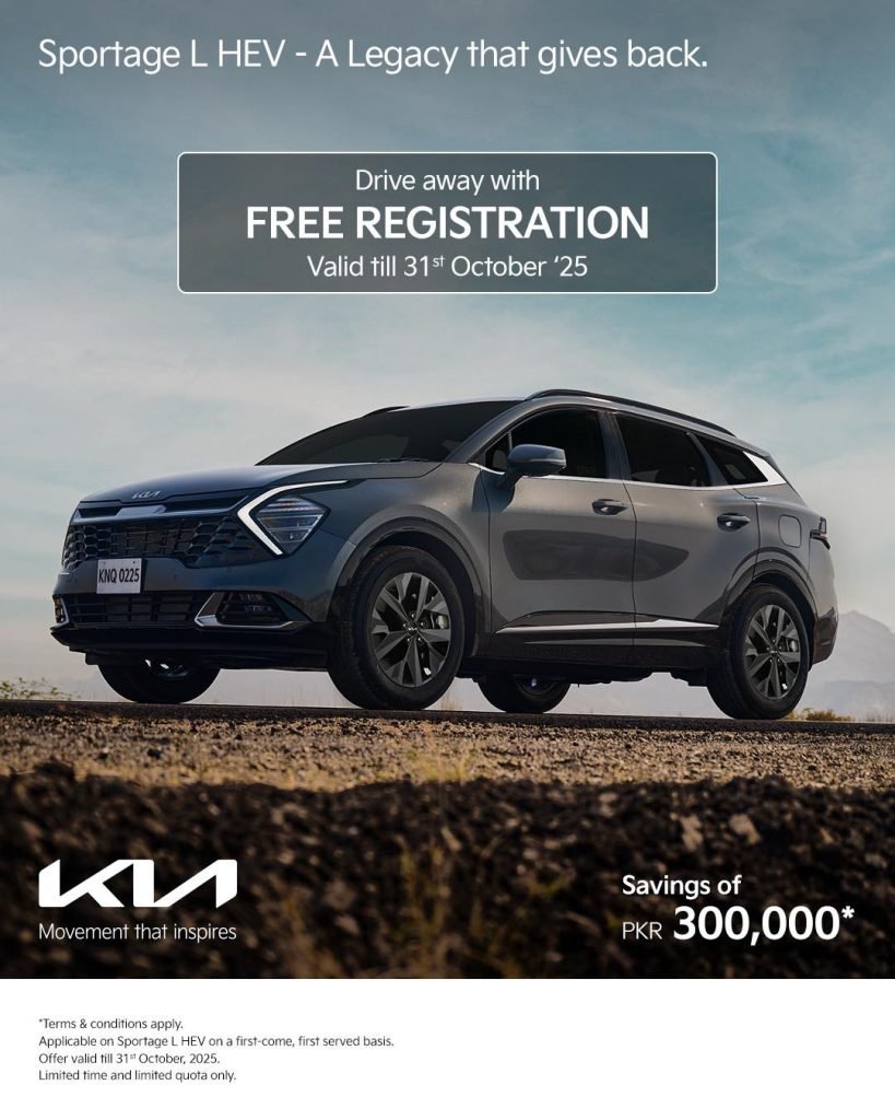 Kia Sorento offers Pakistan, Kia Sportage deals, Kia October promotion 2025, Sorento V6 price Pakistan, Sportage HEV price, Kia Lucky Motors offers, SUV deals Pakistan, Kia Islamabad, Kia Rawalpindi, hybrid SUV Pakistan, rent a car Islamabad, car rental Rawalpindi