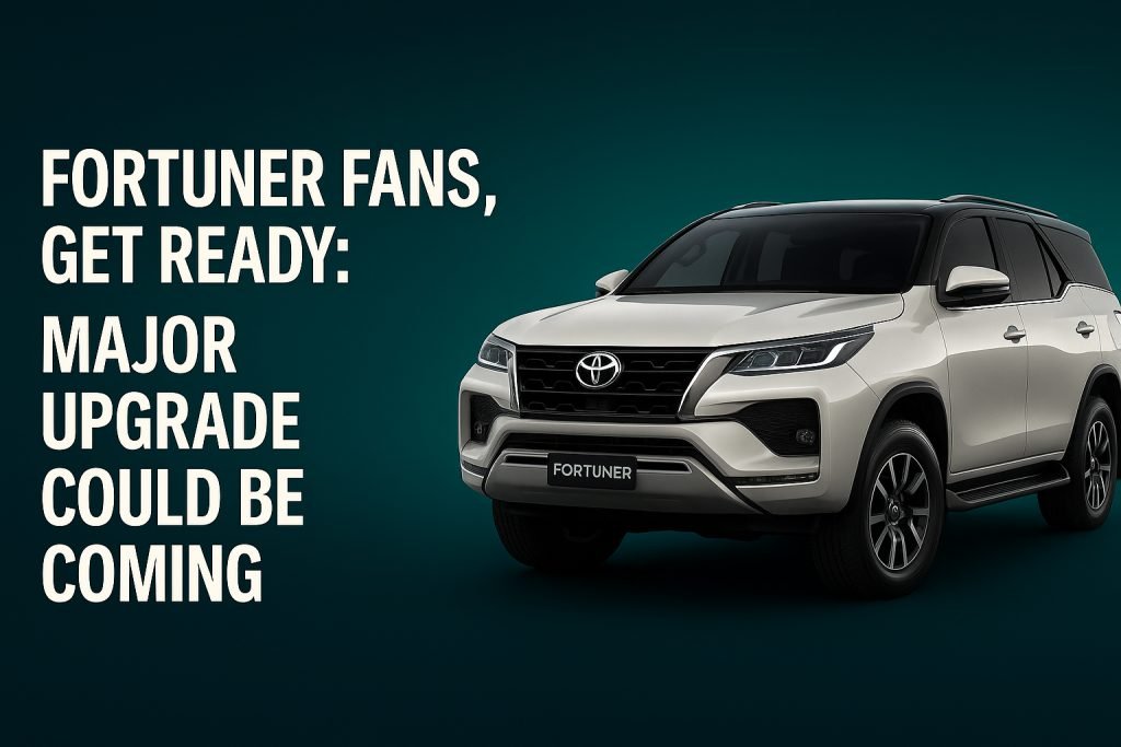 Reports suggest a major redesign for the Toyota Fortuner, possibly shifting to the TNGA-F platform. Here’s what this upgrade could mean for Pakistan.