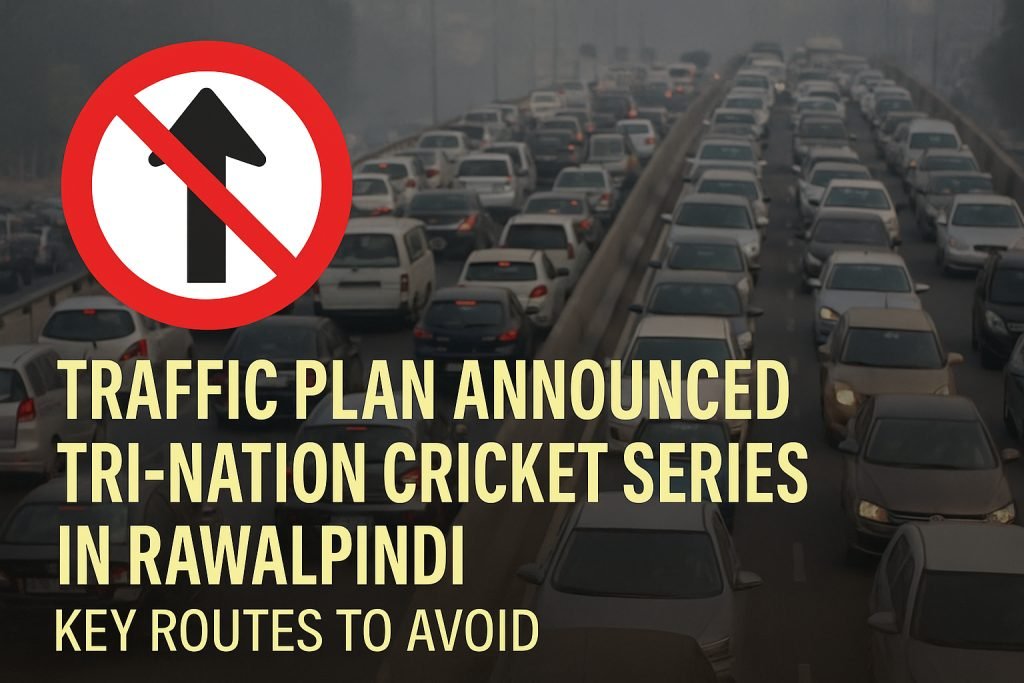 Islamabad Traffic Police Tri-Nation Cricket Series 2025 Traffic Plan