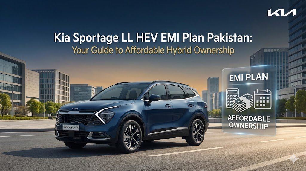 Kia Pakistan introduces an EMI plan on Sportage L HEV, making hybrid SUV ownership more accessible for Pakistani buyers.