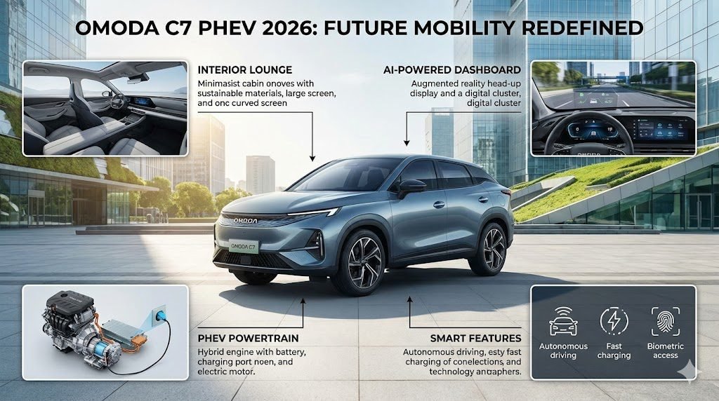 OMODA C7 (PHEV) 2026 al farooq rent a car