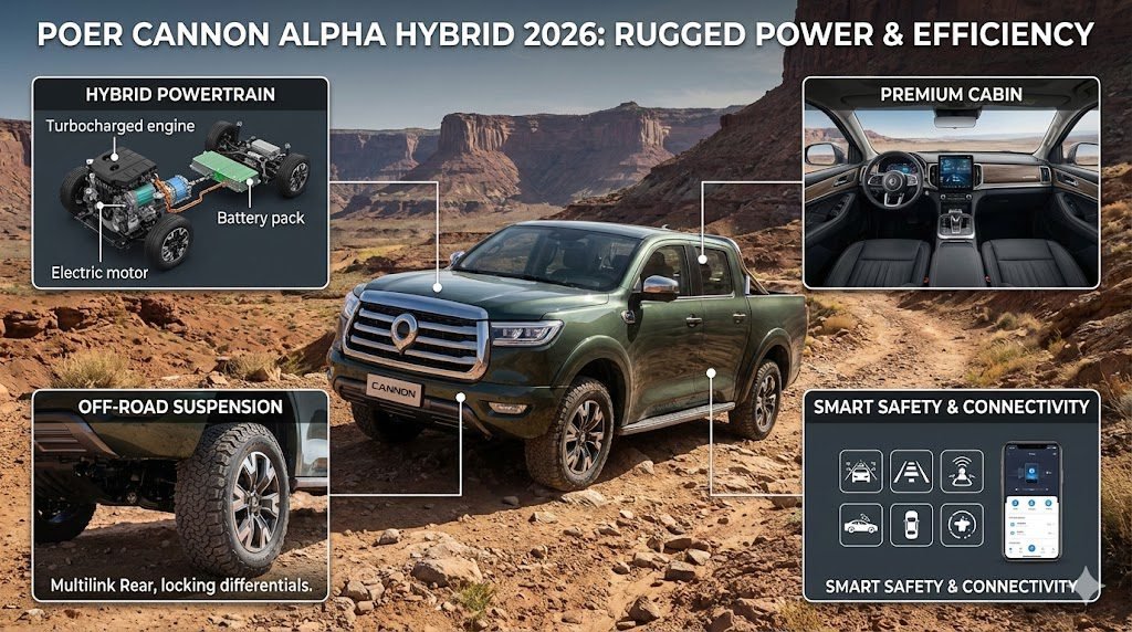 POER CANNON ALPHA HYBRID 2026 RUGGED POWER & EFFICIENCY - Al Farooq rent a car 