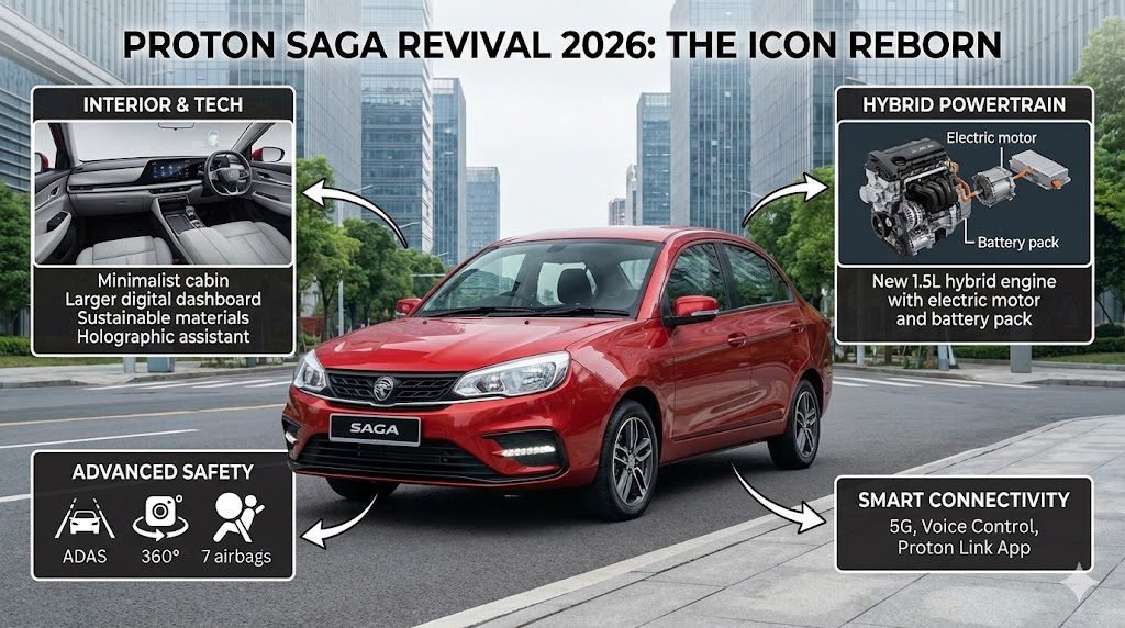 PROTON SAGA REVIVAL 2026 THE ICON REBORN