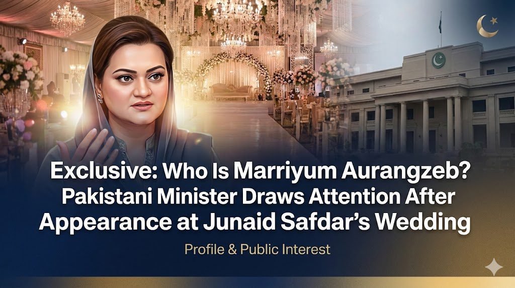Who is Marriyum Aurangzeb? A factual profile of the Pakistani minister after attention following Junaid Safdar’s wedding appearance.