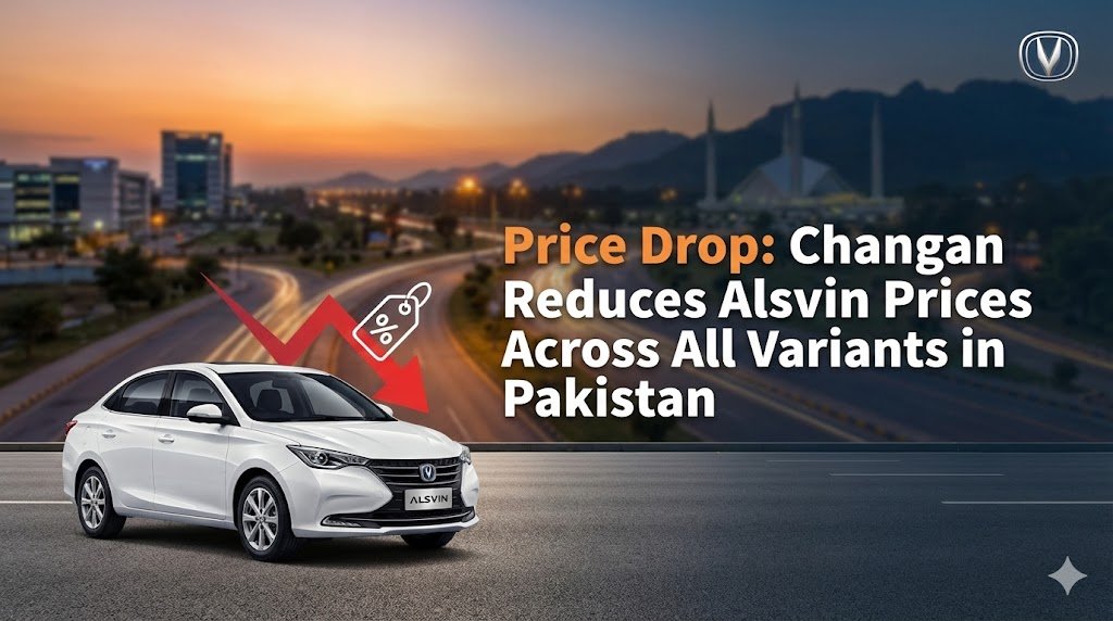 Changan reduces Alsvin sedan prices across all variants in Pakistan with new price tags as of February 2026. Check updated pricing and savings.