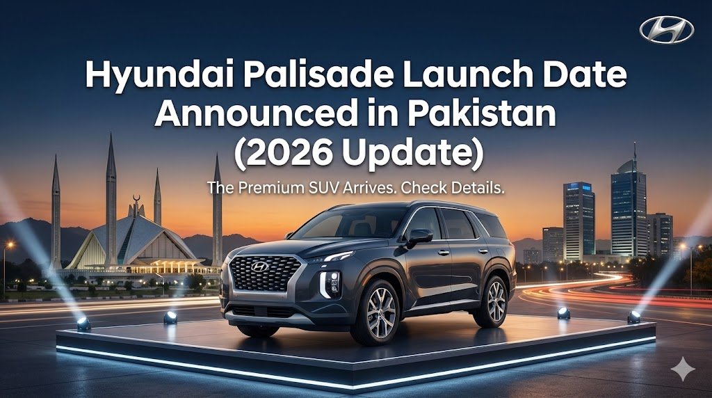 Hyundai Palisade launch date announced in Pakistan 2026. Expected price, specs, hybrid option, and local assembly details.