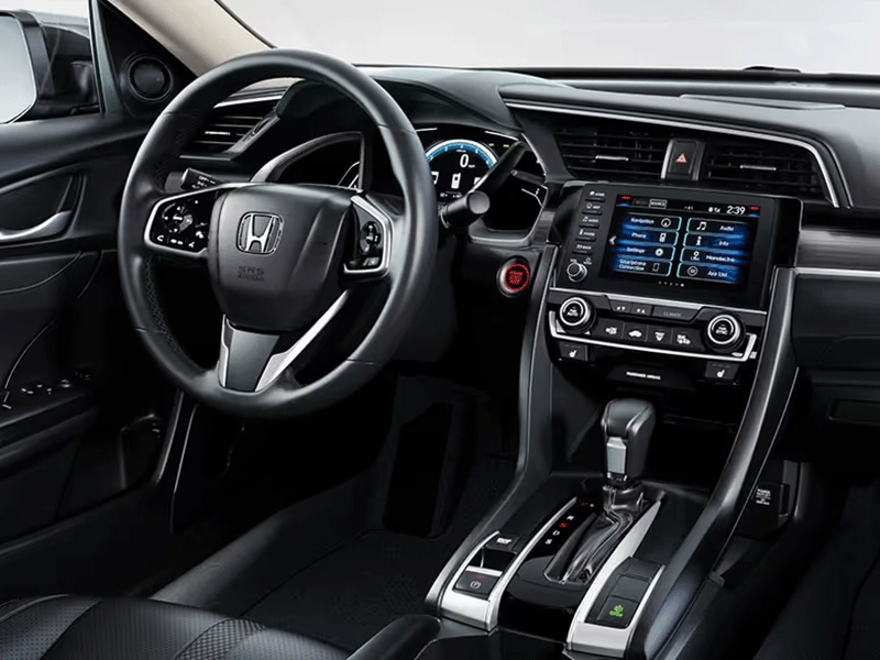 Honda Civic rent per day in Pakistan for Islamabad & Rawalpindi. With driver options available. Get daily rate quote and confirm booking with Al Farooq.