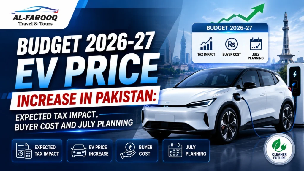 Budget 2026-27 EV price increase in Pakistan with sales tax impact and buyer checklist