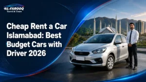 Cheap rent a car Islamabad with driver featuring Suzuki Alto and Toyota Corolla budget cars