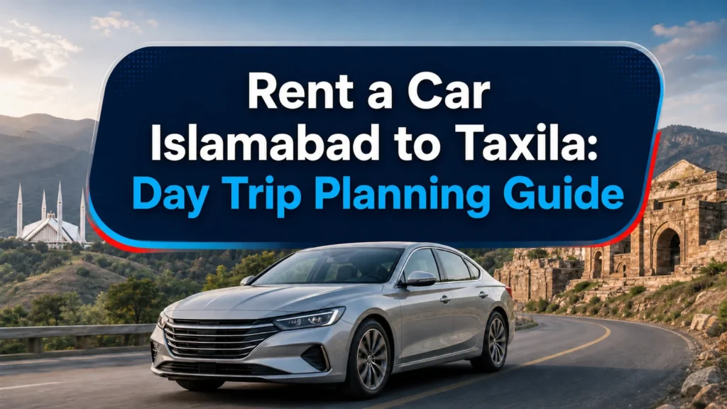 Rent a car Islamabad to Taxila for a comfortable day trip