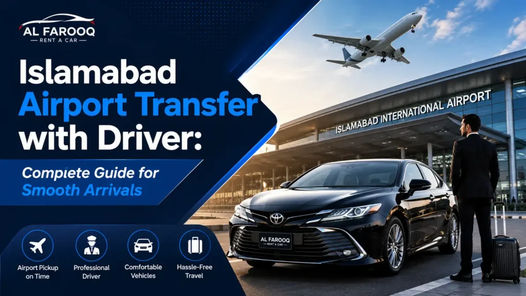 Arrive smoothly with our guide to booking an Islamabad airport transfer with driver. Learn about vehicle choices, airport layouts, and tips to avoid.