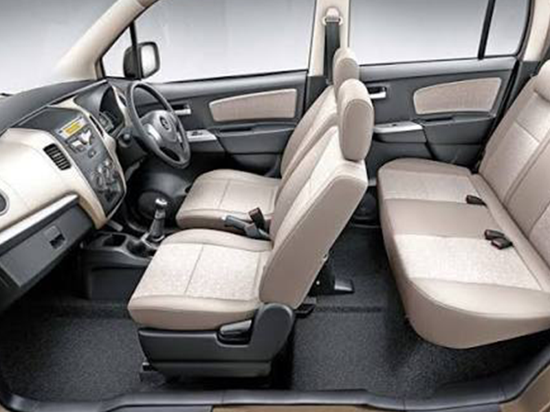 Suzuki Wagon R is a practical compact car for office commutes, airport pickups, family visits and everyday travel across Islamabad and Rawalpindi. Its upright cabin provides comfortable entry and useful passenger space while remaining easy to manage on busy city roads.