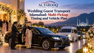 Wedding guest transport Islamabad planning guide